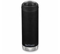 Klean Kanteen - TKWide 16oz (473mL) - Café Cap - Bouteille isotherme Black - 16 oz (473 ml)
