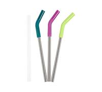 Klean Kanteen Unisexe - Paille en Acier pour Adulte - 1006165 - Multicolore/brossé - Acier Inoxydable - 10 mm