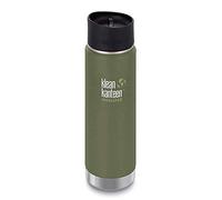 Klean Kanteen Wide Isotherme sous vide avec Cafe Cap 2.0, Fresh Pine Mat, L