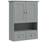 kleankin Armoire Murale de Salle de Bain, 50,8l x 17,8P x 66H cm, Gris