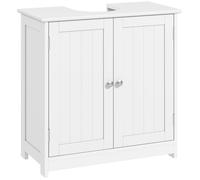 kleankin - Meuble salle de bain - MDF - 60x30x60cm - Blanc