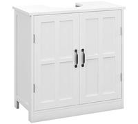kleankin Meuble sous lavabo Salle de Bain sous Vasque 60 x 30 x 60 cm Blanc
