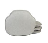 Klear Vu Gripper Omega Windsor Lot de 4 Coussins de Chaise antidérapants pour Salle à Manger, Cuisine et Bureau, 40,6 x 38,1 cm, Gris