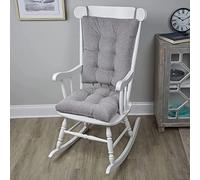 Klear Vu The Gripper Lot de 2 Coussins de Chaise à Bascule antidérapants avec Rembourrage épais, Comprend Un Coussin d'assise et Un Coussin de Dossier avec Attaches pour intérieur de Salon à Bascule,