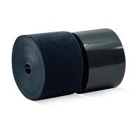 KLEBASTO Bande Velcro autocollante | Colle acrylique extra forte | Micro fermeture Velcro à coller | Kit de bande à crochet et bande velcro | Pour l'extérieur | Résistant à la chaleur | Résistant aux