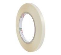 KLEBESHOP24 Lohmann Duplocoll 268 Ruban adhésif double face pour polyéthylène, PP, caoutchouc, PVC, etc. Déchirable à la main Résistant à l'eau Utilisation polyvalente Rouleau de 9 mm de large