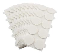KLEBESHOP24 Lot de 100 pastilles adhésives double face permanentes - 2 mm d'épaisseur - Mousse PE - Avec languette de contact - Extra solides - Pour montage - 20 mm