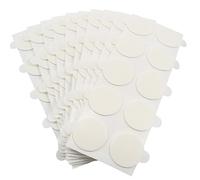 KLEBESHOP24 Lot de 20 pastilles adhésives double face en mousse Ø 10 mm | En mousse PE, forte adhérence