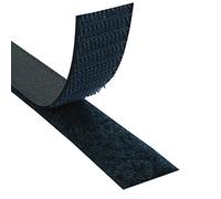 KLEBESHOP24 Ruban à crochets et boucles à coudre | Bande scratch | Hook + Loop | Couleur, longueur, largeur au choix/bleu marine, 20 mm x 3 m