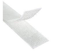 KLEBESHOP24 Ruban à crochets et boucles à coudre | Bande scratch | Hook + Loop | Couleur, longueur, largeur au choix/blanc, 25 mm x 3 m