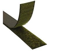 KLEBESHOP24 Ruban à crochets et boucles à coudre | Bande scratch | Hook + Loop | Couleur, longueur, largeur au choix/vert olive, 20 mm x 3 m