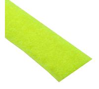 KLEBESHOP24 Ruban autocollant adhésif à boucles seul | Bande scratch autocollante unilatérale | Couleur, longueur, largeur au choix/jaune fluo, 20 mm x 3 m