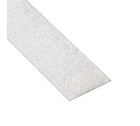 KLEBESHOP24 Ruban autocollant adhésif à boucles seul | Bande scratch autocollante unilatérale | Couleur, longueur, largeur au choix/blanc, 30 mm x 3 m