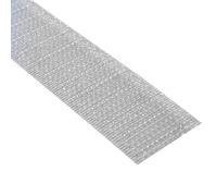 KLEBESHOP24 Ruban autocollant adhésif à crochets seul | Bande scratch autocollante unilatérale | Couleur, longueur, largeur au choix/gris clair, 20 mm x 8 m