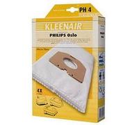 Kleenair 4 SMS Sacs à poussière pour aspirateur Philips Oslo + 1 Filtre G