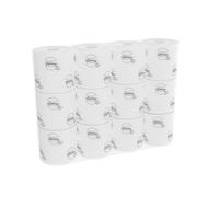 Kleenex® 250 Standard, rouleau de papier toilette, double épaisseur - 8438 - 250 feuilles - 95 mm - Blanc - Lot 12 rouleaux