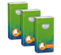 KLEENEX Balsam Mouchoirs en Papier Formule Baume à l'Aloe Vera, 3 Paquets de Poche (3 Paquets de 1)