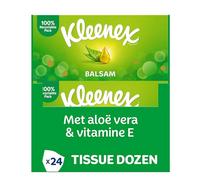 Kleenex Balsam tissues - 1536 mouchoirs - 24 pièces - Emballage avantageux