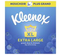 KLEENEX Boîte de mouchoirs XL doux & résistants - 40 mouchoirs