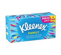 Kleenex Family Maxi Pack Boîte de 140 Mouchoirs (lot de 6