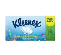 KLEENEX Family Mouchoirs en Papier Format Maxi, 1 Boîte, 128 Mouchoirs