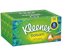 Kleenex Mouchoirs pour le visage – Baume protecteur contre rhume et grippe – Lot de 6