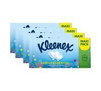 Kleenex Mouchoirs en Papier Format Maxi Familial, 3 Boîtes, 384 Mouchoirs (3 Paquets de 1)