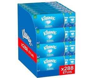 KLEENEX - Mouchoirs étuis Original (24 paquets de 12 étuis) - doux et résistant pour un usage quotidien