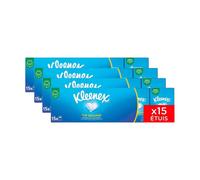 Kleenex Original Mouchoirs en Papier, Mini Paquets de Poche, 60 Paquets (4 Paquets de 15)