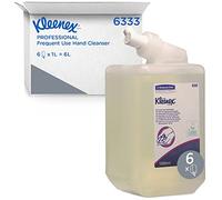 Kleenex Savon liquide pour les mains 6333 - Usage quotidien - Paquet de 1 x cartouches de 1 L