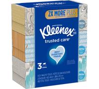 Kleenex Trusted Care Times du jour au quotidien 144 Comptage (paquet de 3) (432 tissus au total)