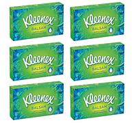 Kleenex Ultra doux Balsam Mouchoirs - Lot de 6 - Idéal pour le froid et la grippe Season - Protège les Nez douloureuses du Dessèchement