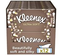 Kleenex ULTRA SOFT - Mouchoirs en papier - Lot de 12 Boîtes