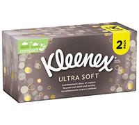 Kleenex Boîte de mouchoirs Ultrasoft Ultra Doux x2 – Lot de 4