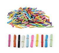 KLEHOPE 350 Pièces Petits Message Rouleau de Papier, Ticket Tombola Colorées, Petite Carte pour Ecrire Un Mot pour Fêtes, Festivals et Toutes Sortes de Divertissements