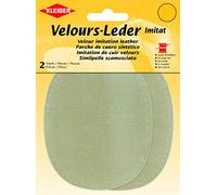 Kleiber 12.5 x 10 cm Patchs à Coudre Simili Daim pour Genoux/Coudes ovales, Soie