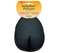 Kleiber 13 x 11 x 2.5 cm Coussin épaule/vêtement, Doux Noir
