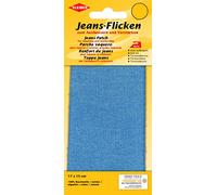 Kleiber 17 x 15 cm Patch réparation Denim pour Jeans, Bleu Clair
