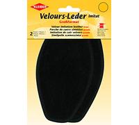 Kleiber 18 x 10 cm Patchs Simili Daim Grands, 1 Paire, Marron