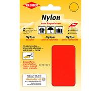 Kleiber 240 cm2 Patch réparation Autocollant Nylon Tente/Parapluie, Orange néon