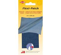 Kleiber 30474 Écusson flexible, 10 x 20 cm, rustine élastique à découper et à repasser en intérieur (jeans)