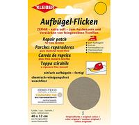 Kleiber Patch coton thermocollant 40 x 12 cm pour textiles à mailles fines Beige
