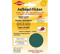 Kleiber Patch thermocollant coton 40 x 12 cm pour textiles à mailles fines Vert