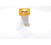 Kleiber 40 x 6 cm Ruban élastique thermocollant réparation vêtements, Bleu Clair