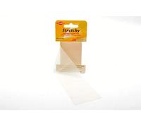 Kleiber 40 x 6 cm Ruban élastique thermocollant réparation vêtements, Crème