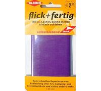 Kleiber 43082 Flick + fertig Kit de réparation Autocollant en Nylon Violet 25 x 6 x 0,02 cm