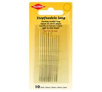 Kleiber 69911 Aiguilles à repriser longues en acier Argenté 66, 70, 76 mm