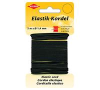 Kleiber 71083 Kit Cordon Elastique 66% Polyester 34% Caoutchouc Noir 500 x 0,14 x 0,14