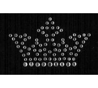 KLEIBER 72011 KLEIBER Strass-Applikation "Krone", 55 x 50 mm