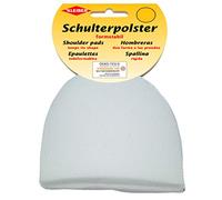 Kleiber 9.5 x 9 x 3.3 cm Coussin épaule/vêtement, Blanc Satin